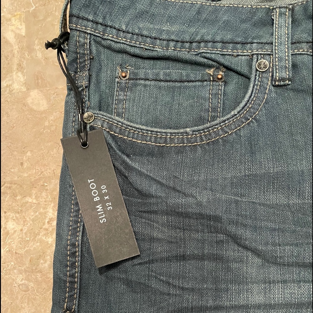 Slim Boot Buffalo Jeans 32 X 30. New with Tags